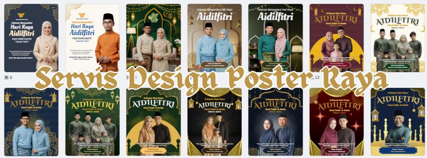 Poster Raya Premium