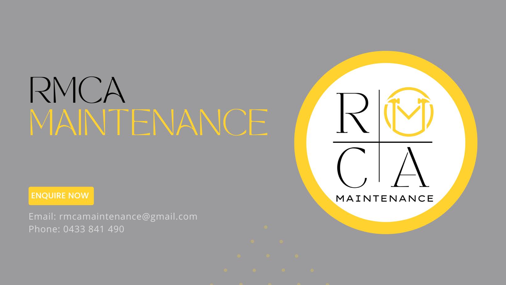 RMCA Maintenance | Sydney NSW