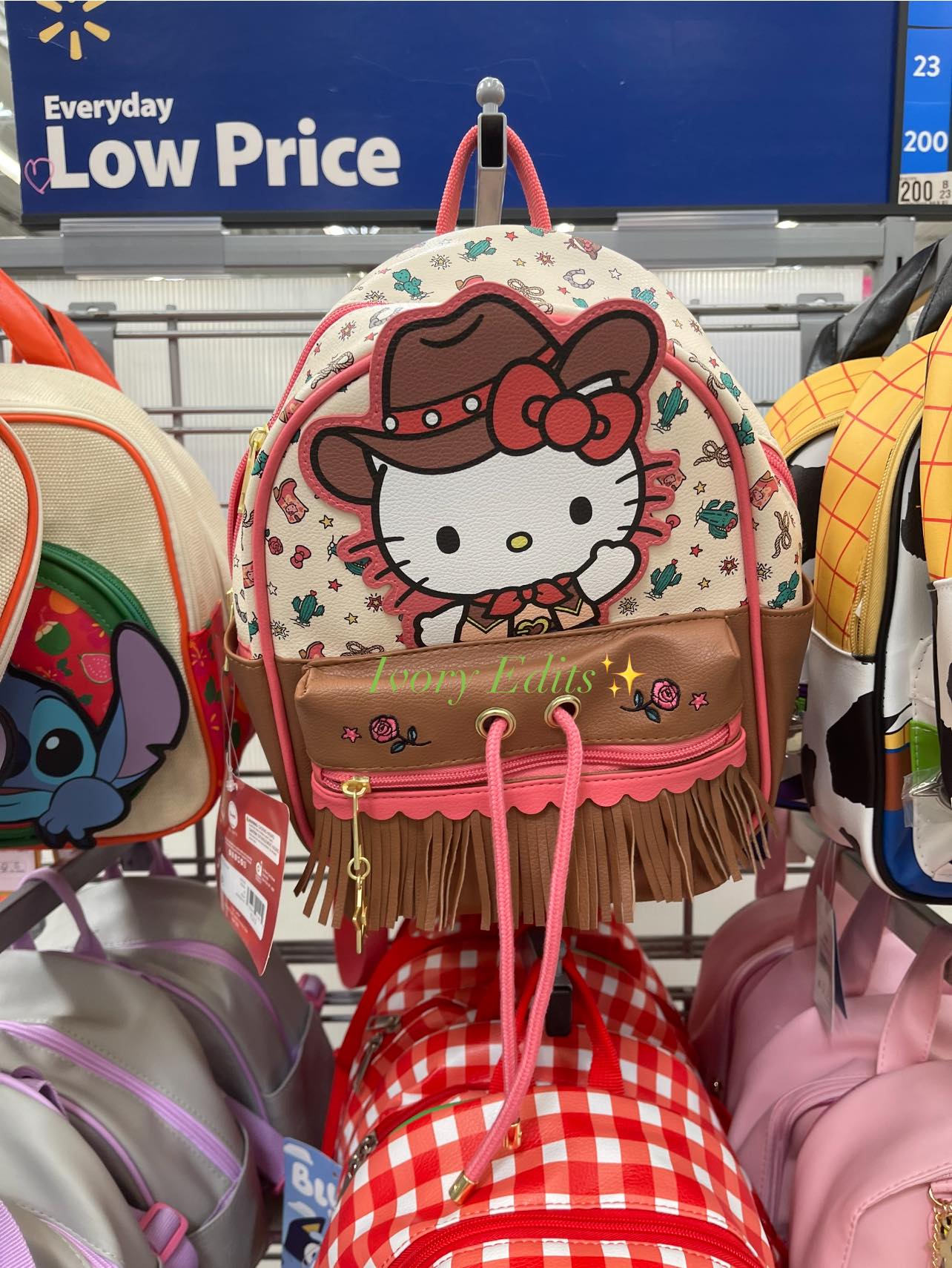 hello kitty cowgirl backpack Plush Howdy there Hello Kitty