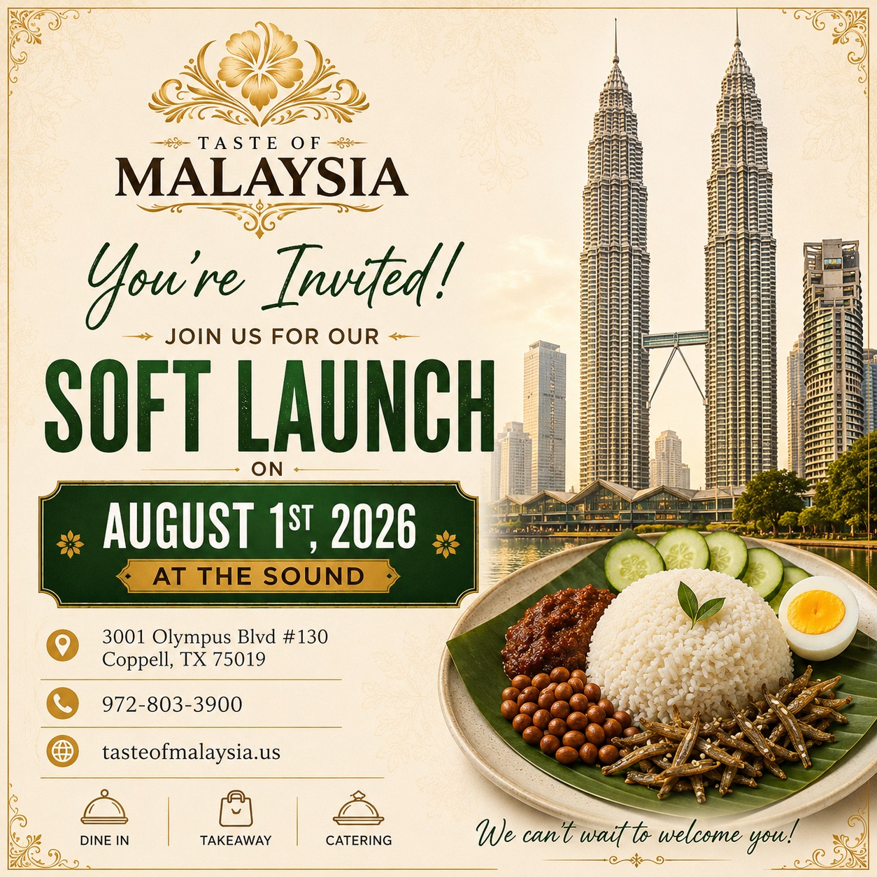 Taste of Malaysia coming soon to Coppell