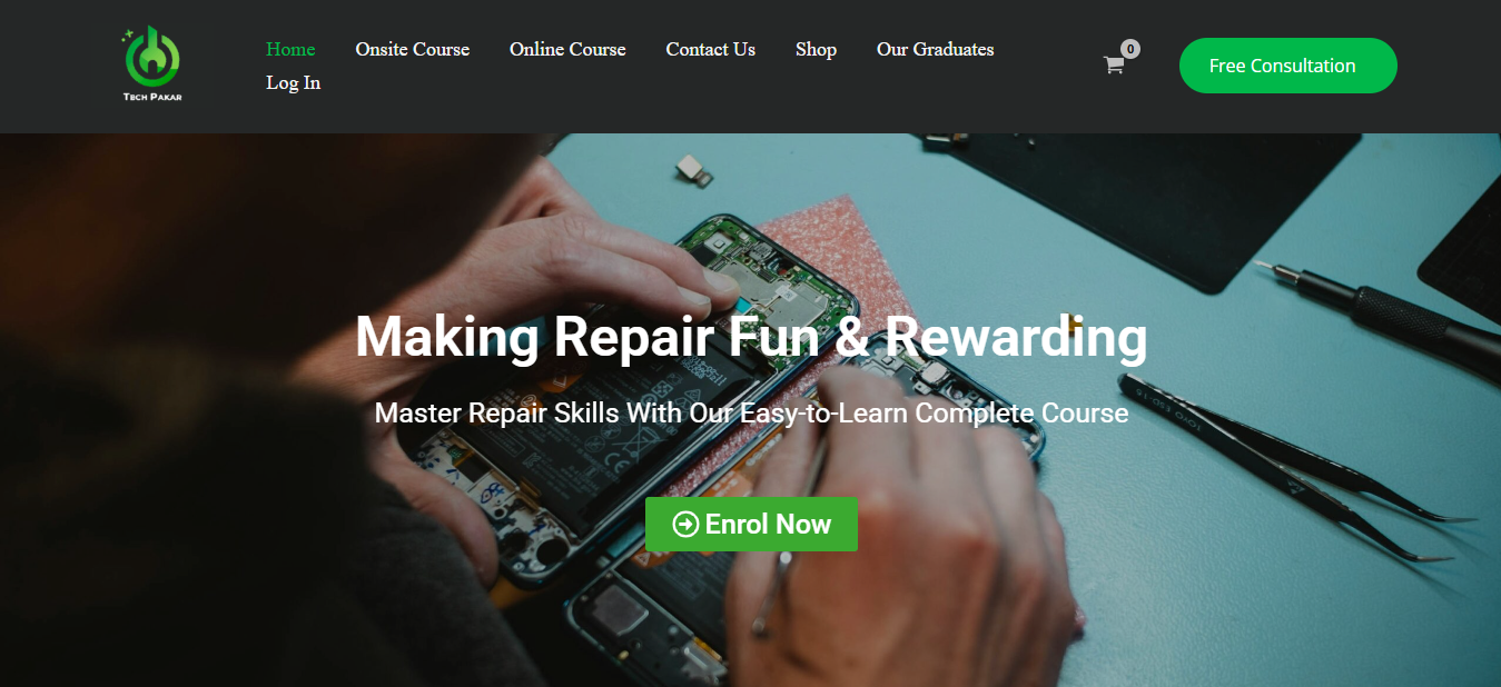 Logic Board Repair For Complex Electronics Reference: Tech Pakar Mobile Logic Board Repair Online Course