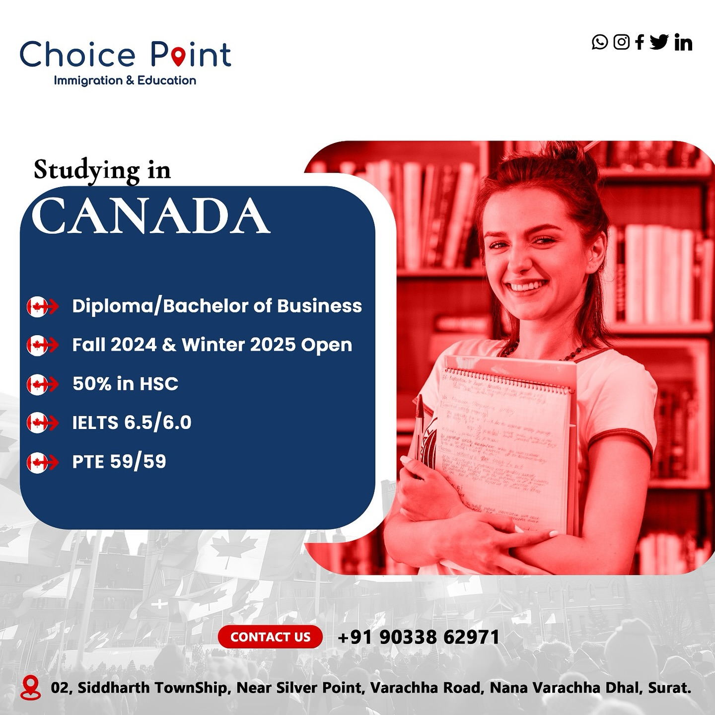 🍁 Studying in... - Choice Point immigration & education | Facebook