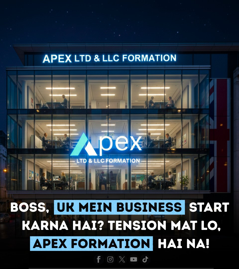 🙃 UK Mein Apni Company? Chill... - Apex LTD & LLC Formation | Facebook