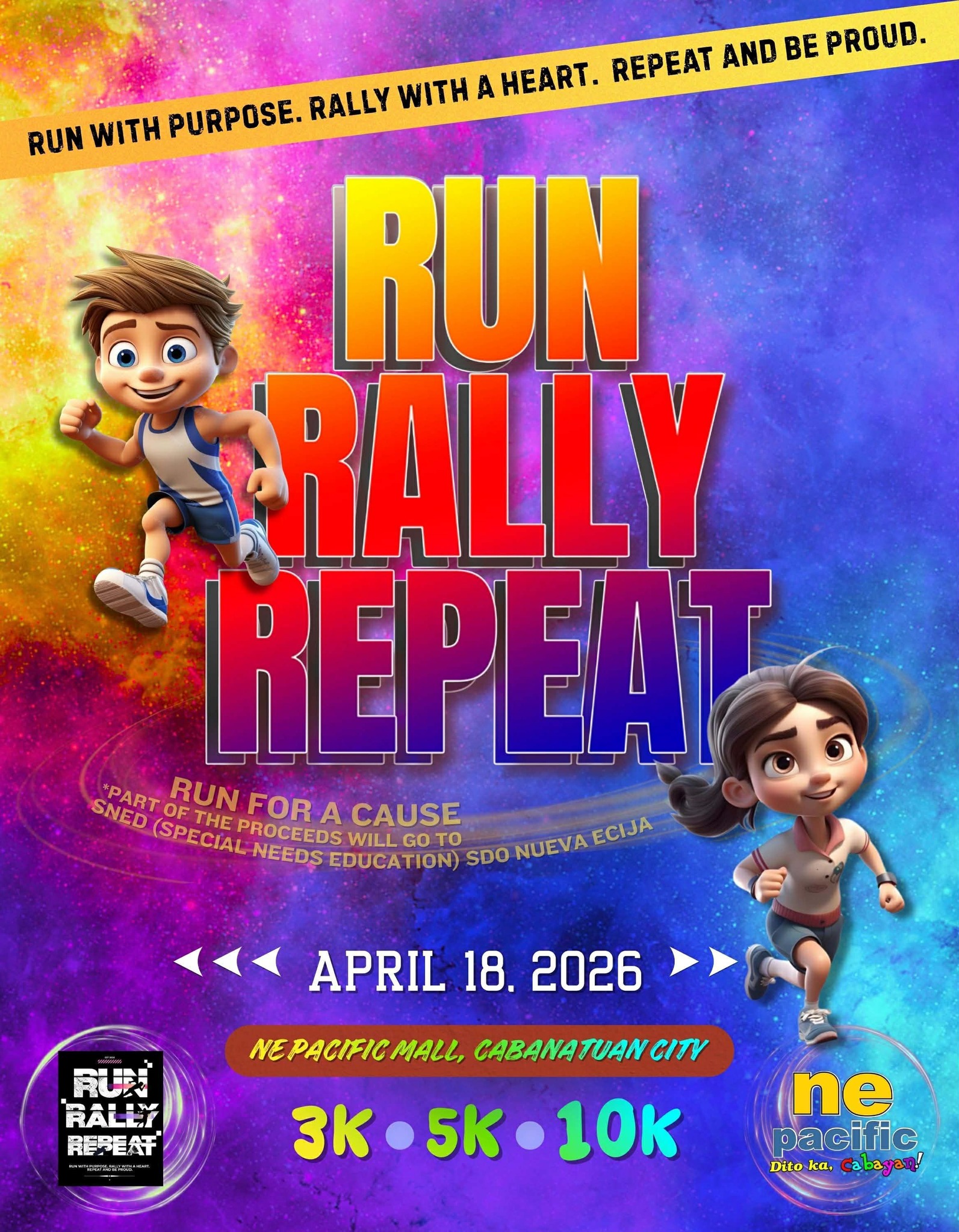 Alone we run fast, together with... - RUN RALLY Repeat | Facebook