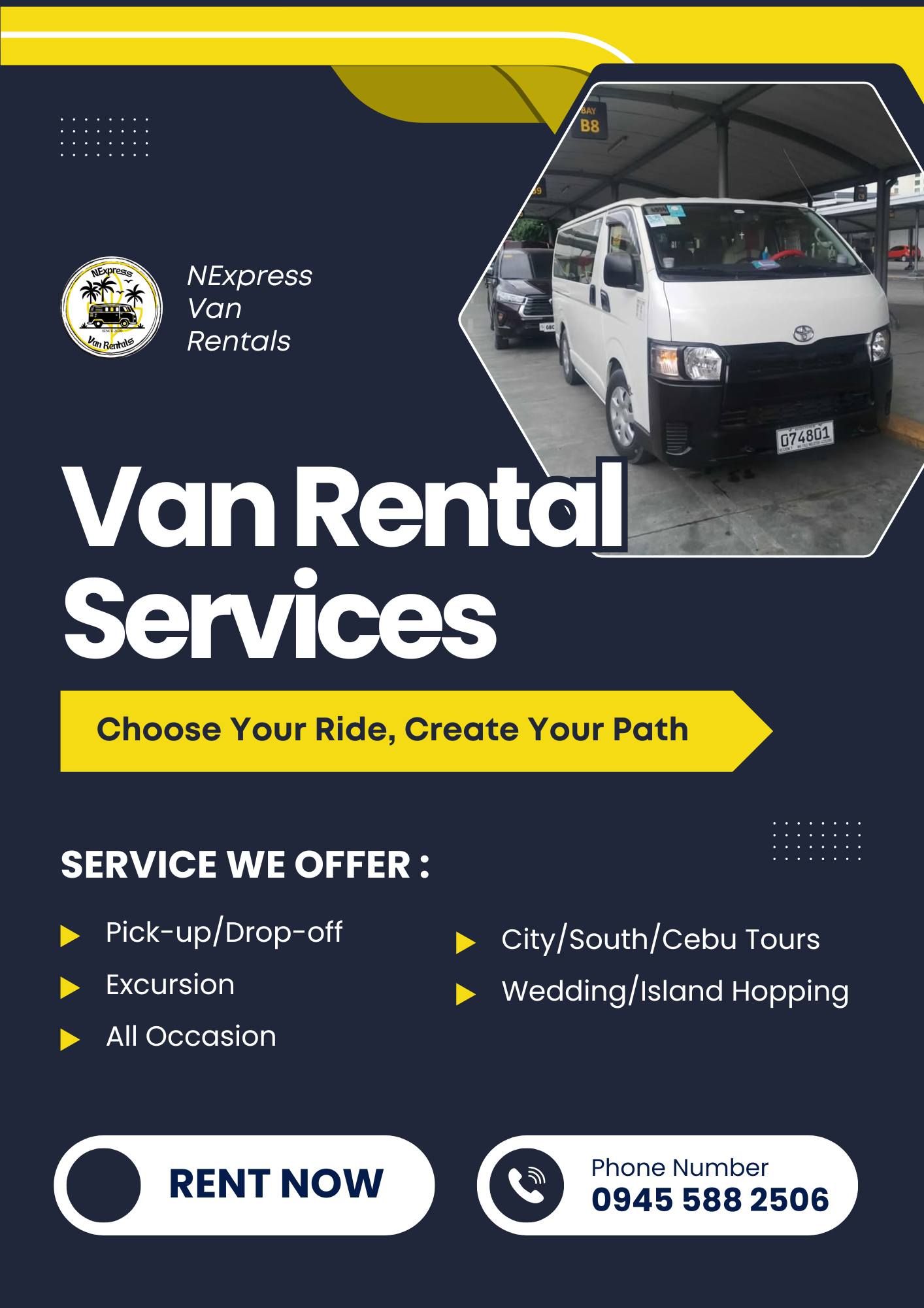 NExpress Van Rentals | Cebu City