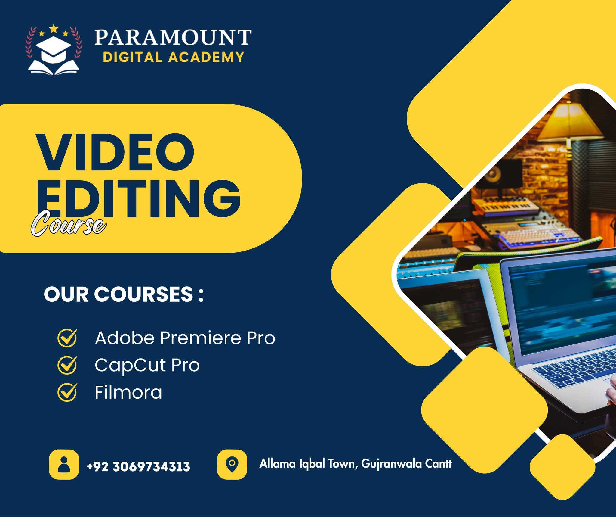 Paramount - 🎬 Want to become a Professional Video Editor? Join ...