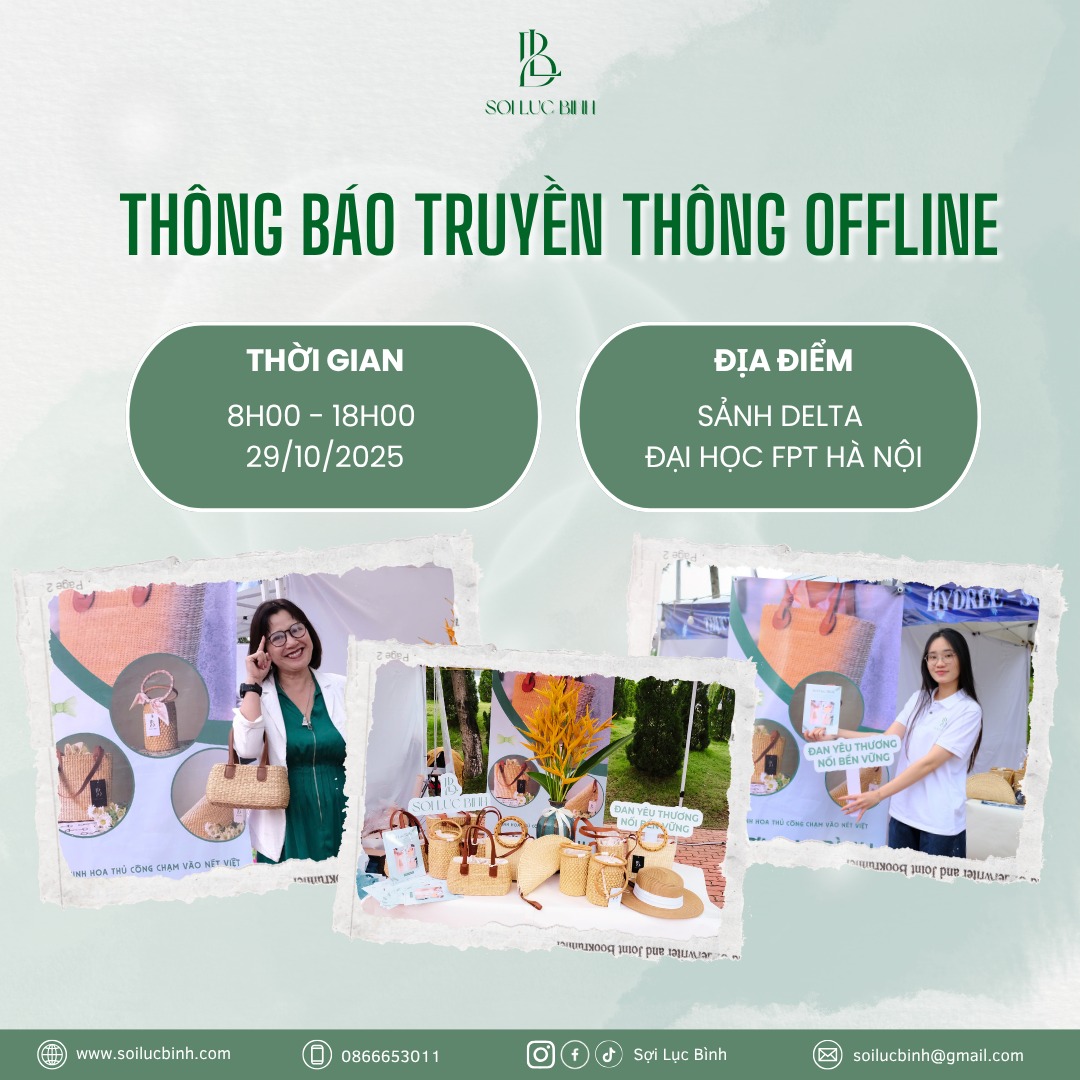 Sợi - THÔNG BÁO: TRUYỀN THÔNG OFFLINE 📍 Địa điểm: Sảnh DELTA – FPT ...