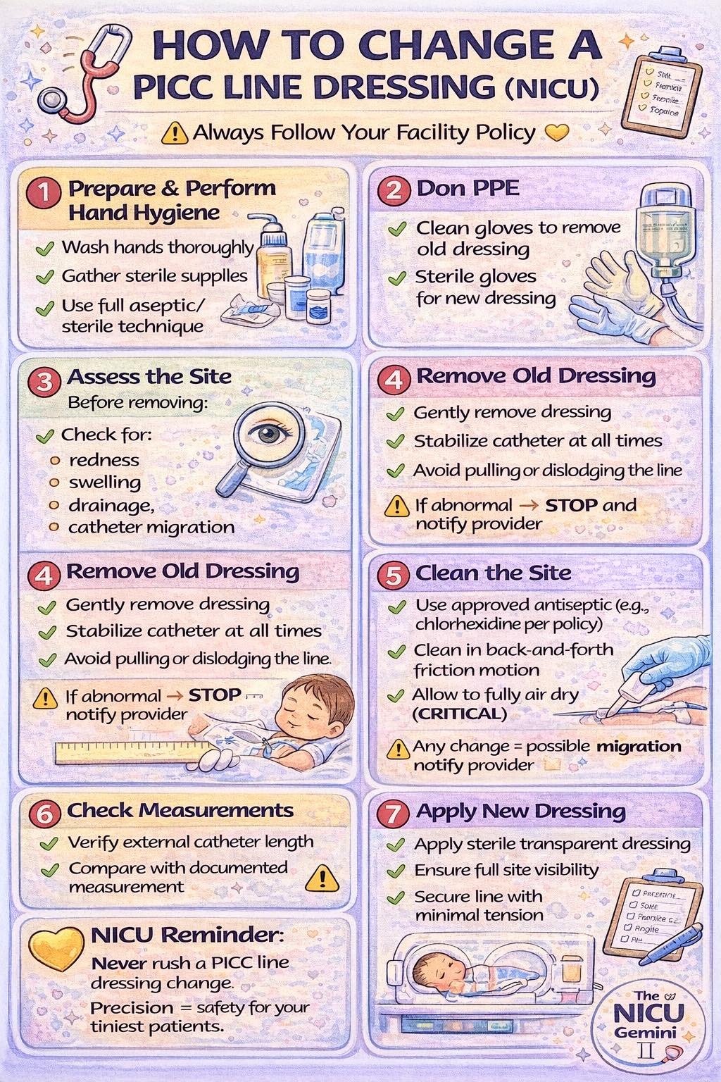 Can an LVN in California change a PICC line dressing with IV certification?