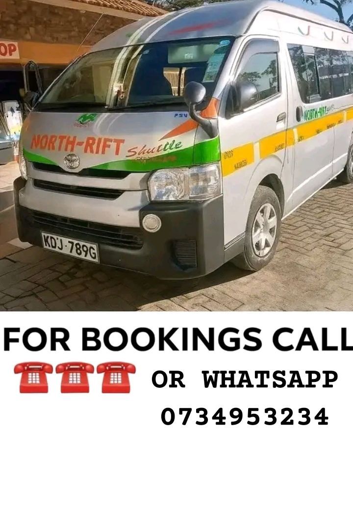 NORTH RIFT SHUTTLE ONLINE BOOKING OFFICE CALL 󱢏 📞0782968769 | Facebook