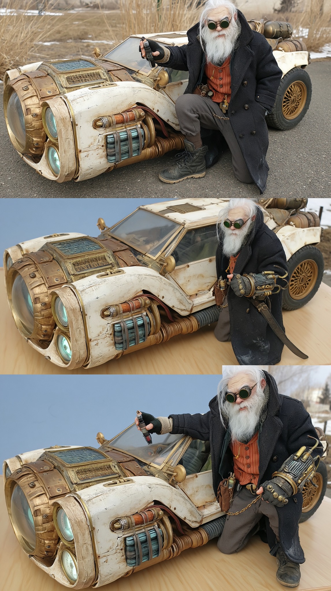 Multifunctional 3-in-1 time machine device