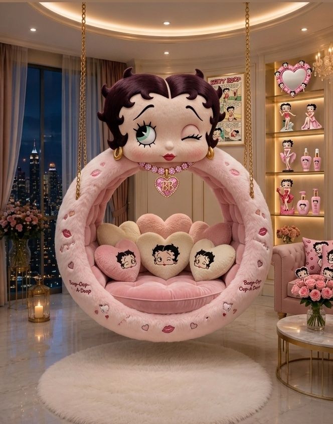 Hi, Betty Boop lovers! 🎀❤️ What do you think of this chair? Is