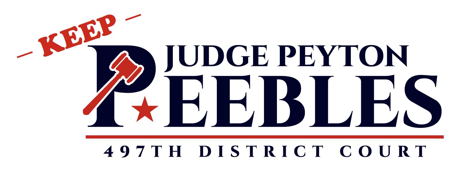 Peyton Peebles for Judge, 497th District Court