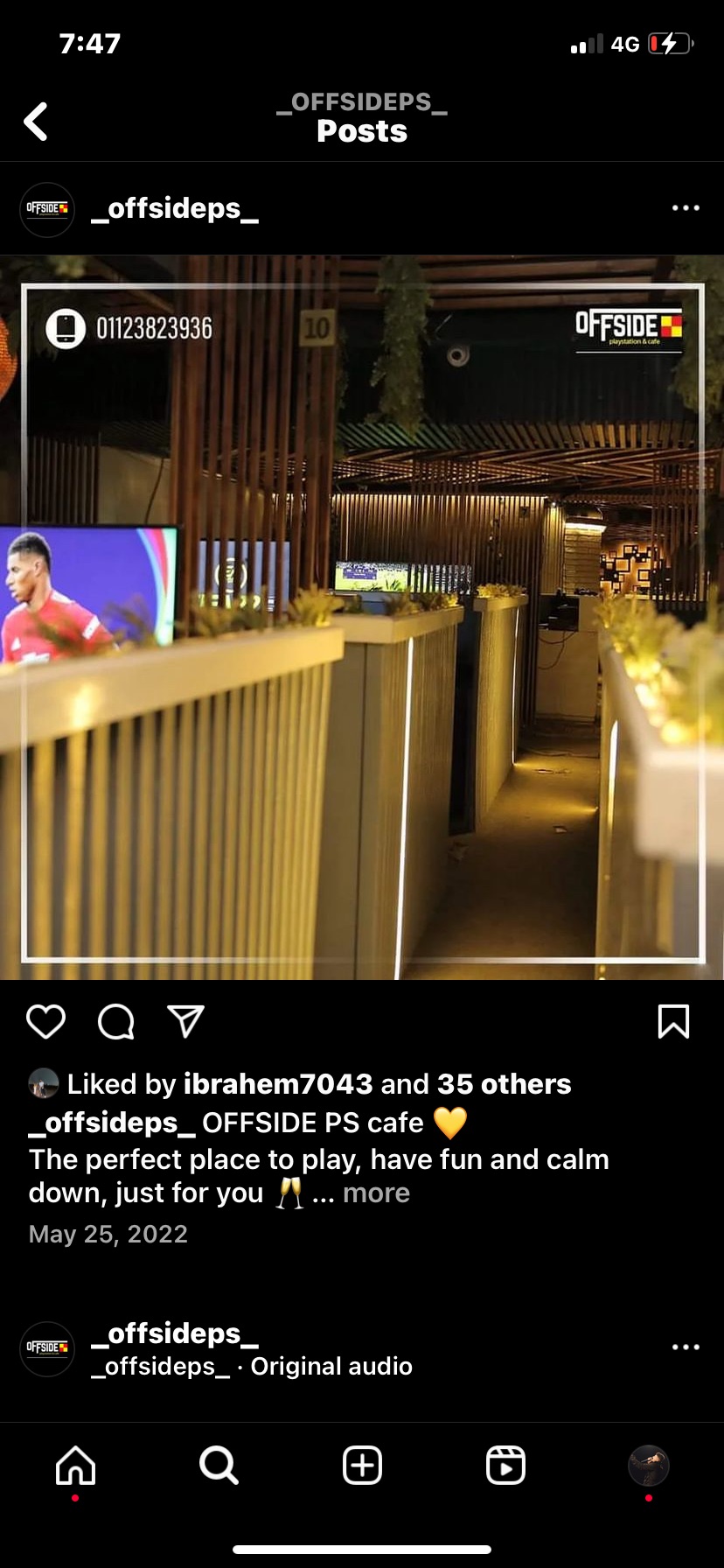 Offside Ps & Cafe