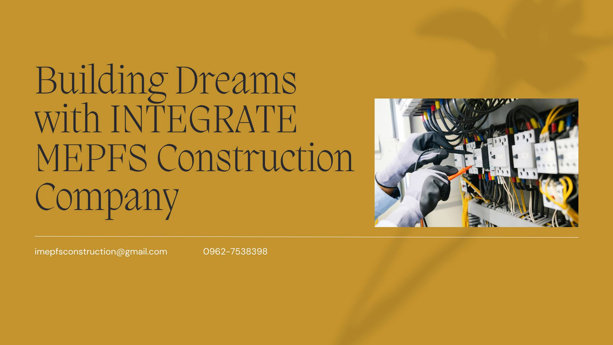 Integrate MEPFS Construction | Malolos