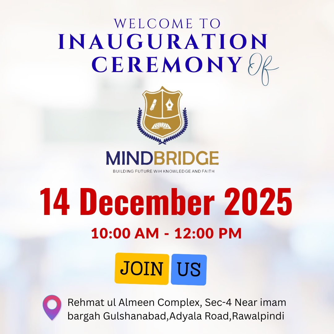 Mindbridge - Join Us for the Grand Inauguration! We are delighted to ...