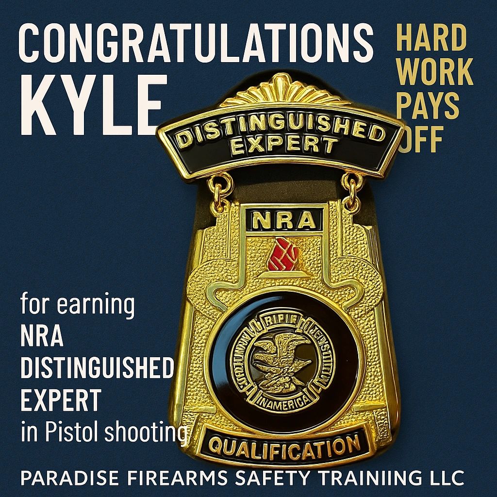 Paradise Firearms Safety Training LLC