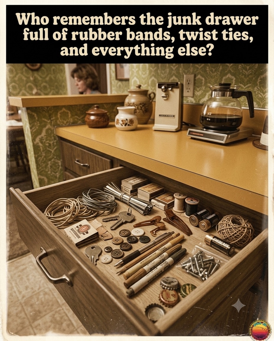 The Junk Drawer 🗄️ EVERY HOUSE HAD ONE DRAWER THAT CONTAINED