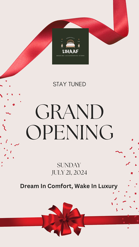 Lihaaf - Exciting News! 🎉 We're thrilled to announce the grand opening ...
