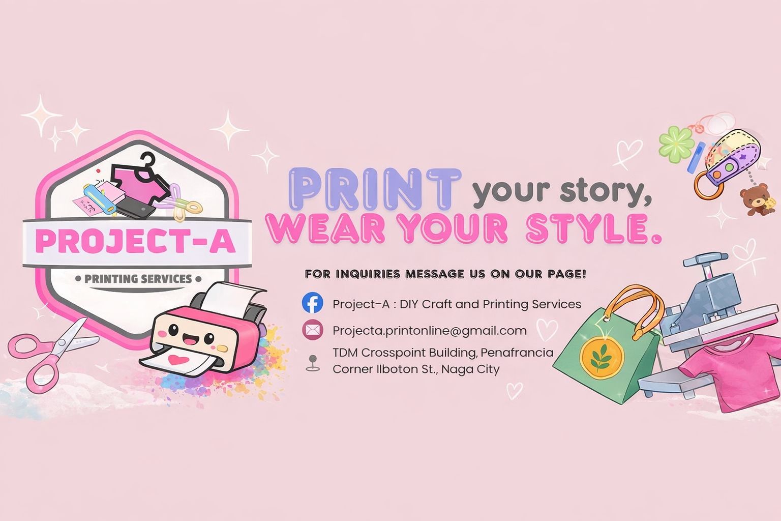 👀🖨️ COMING... - Project-A : DIY Craft and Printing Services | Facebook
