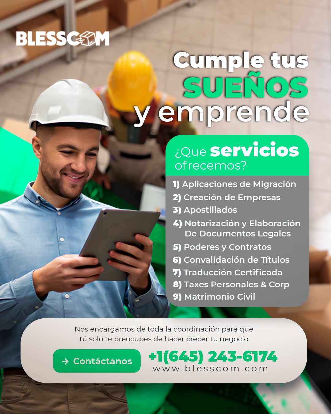 Blesscom.com - Nos encargamos de toda la logística y documentación ...