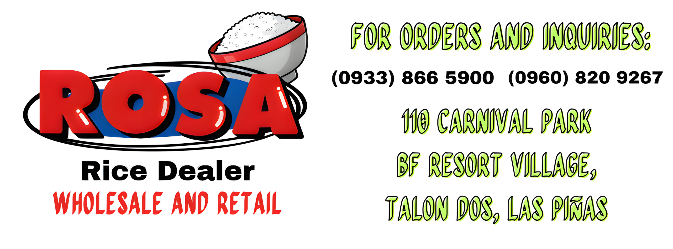 Rosa Rice Dealer | Las Piñas