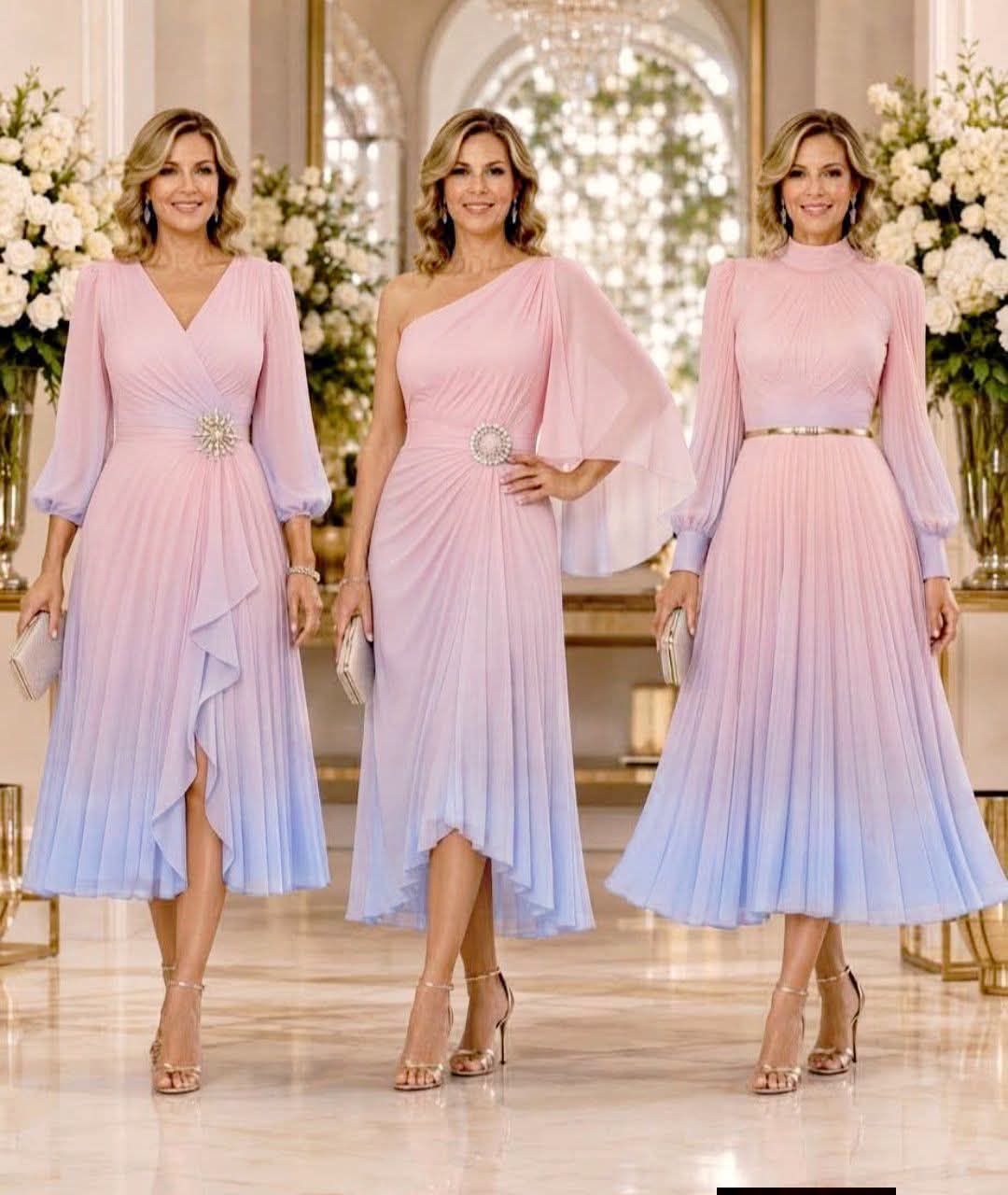 Elegant dress options for a 50th birthday party in Atlanta