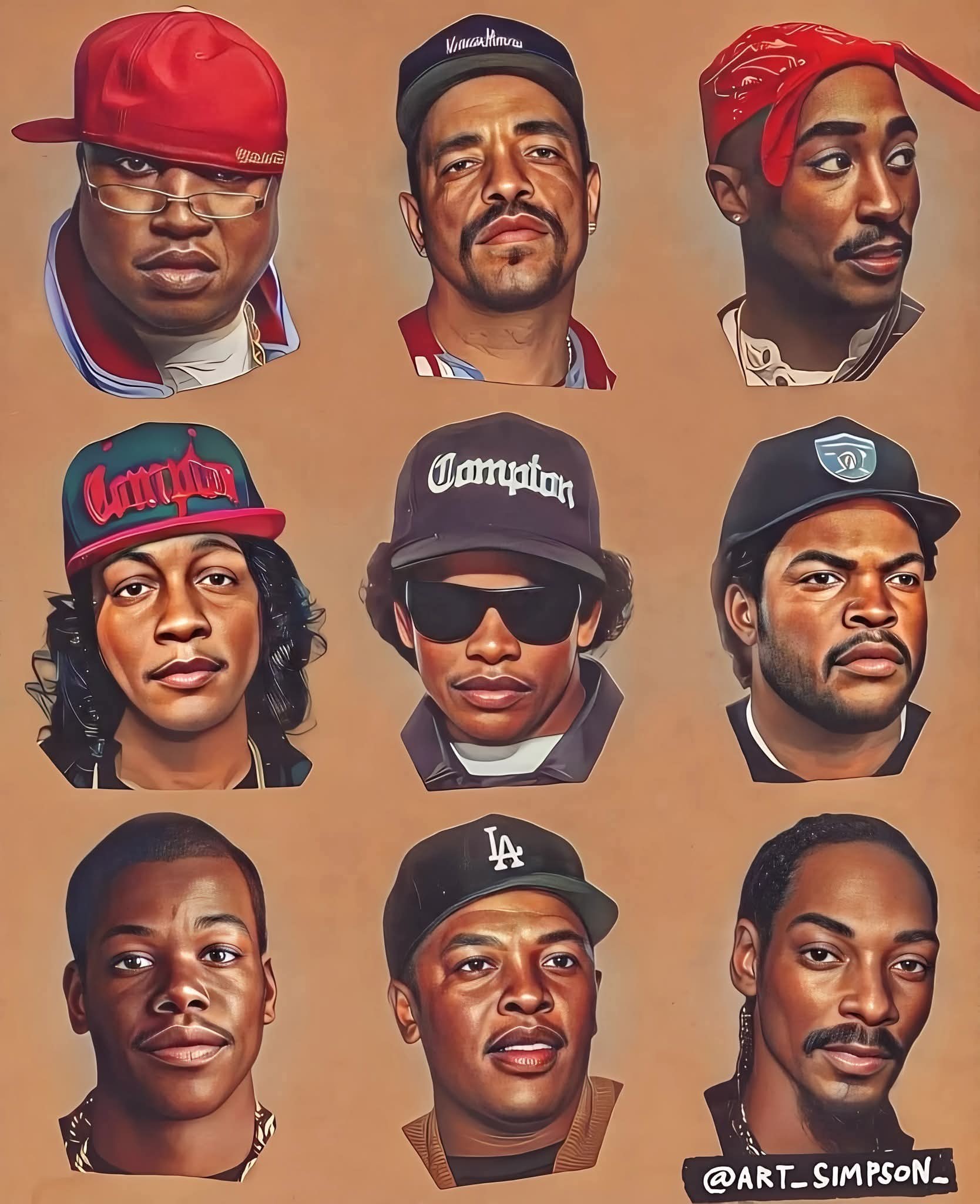 West Coast Legends 👑 Do You Know Their Names ⁉️