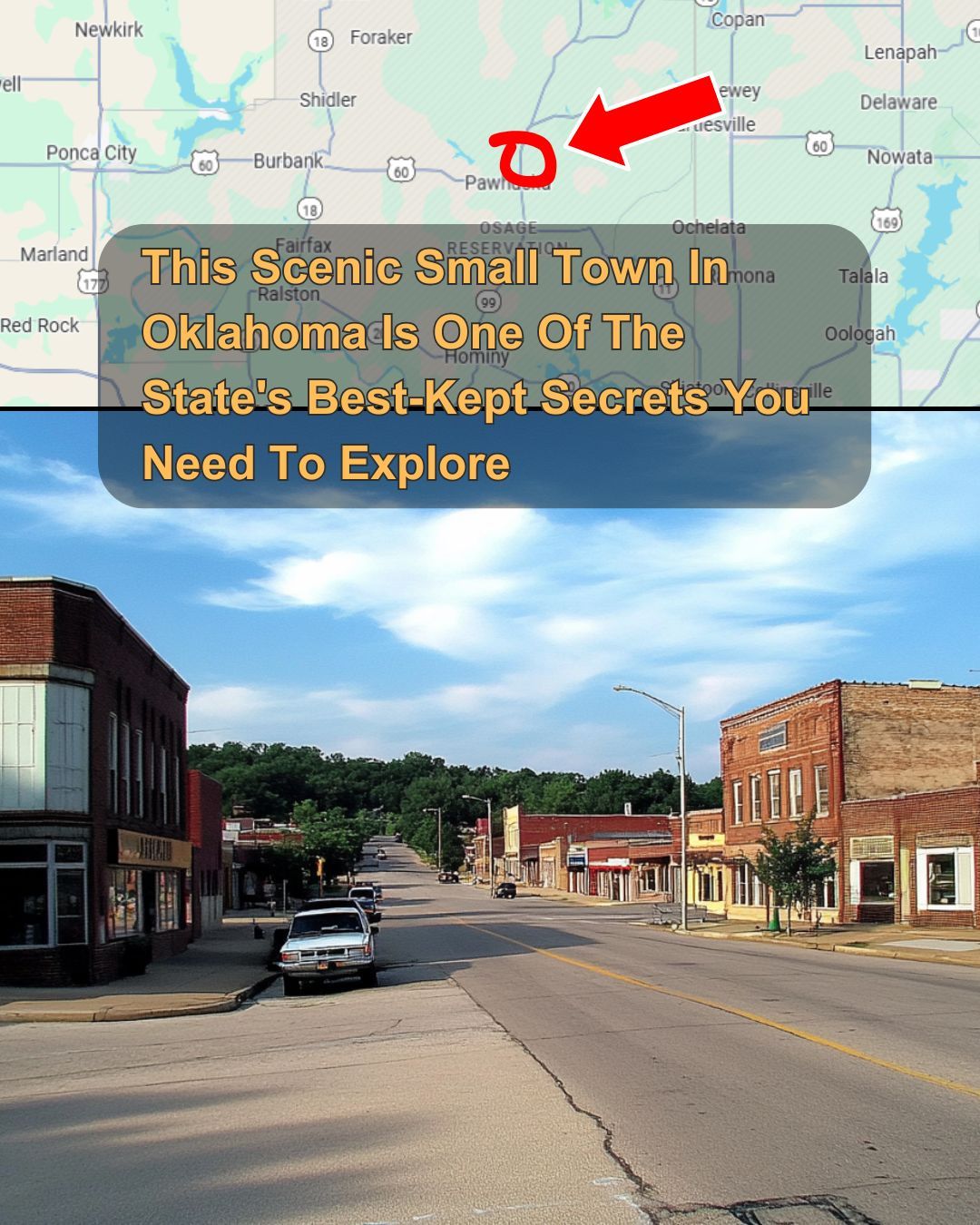 This scenic small town is... - Oklahoma Family Destinations | Facebook