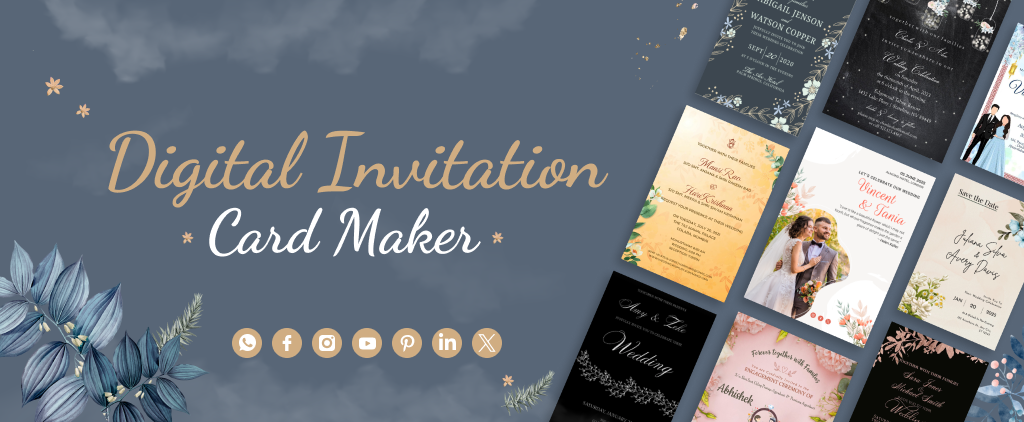 Digital Invitation Card Maker | Surat
