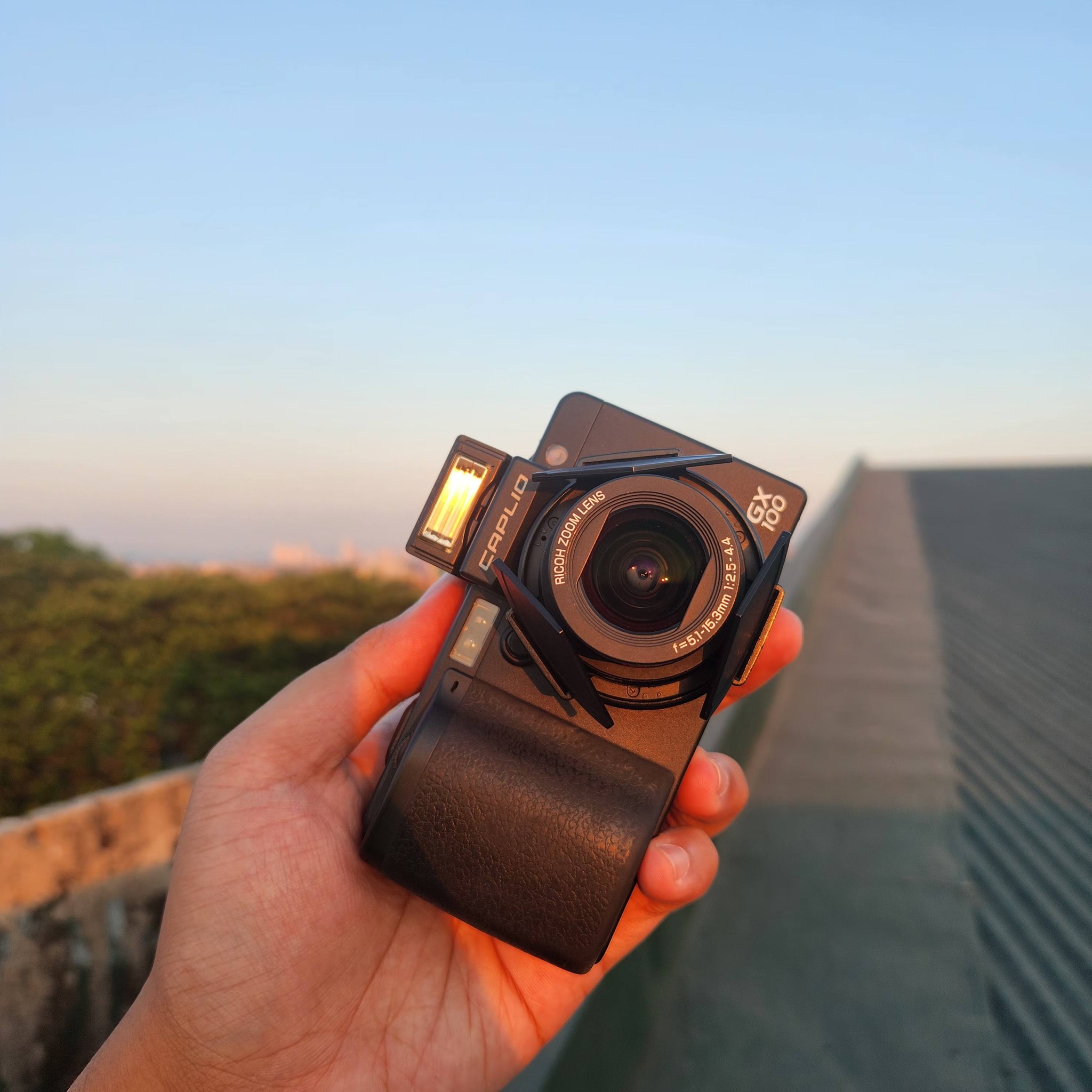 Ricoh GX100 CCD Digital Camera