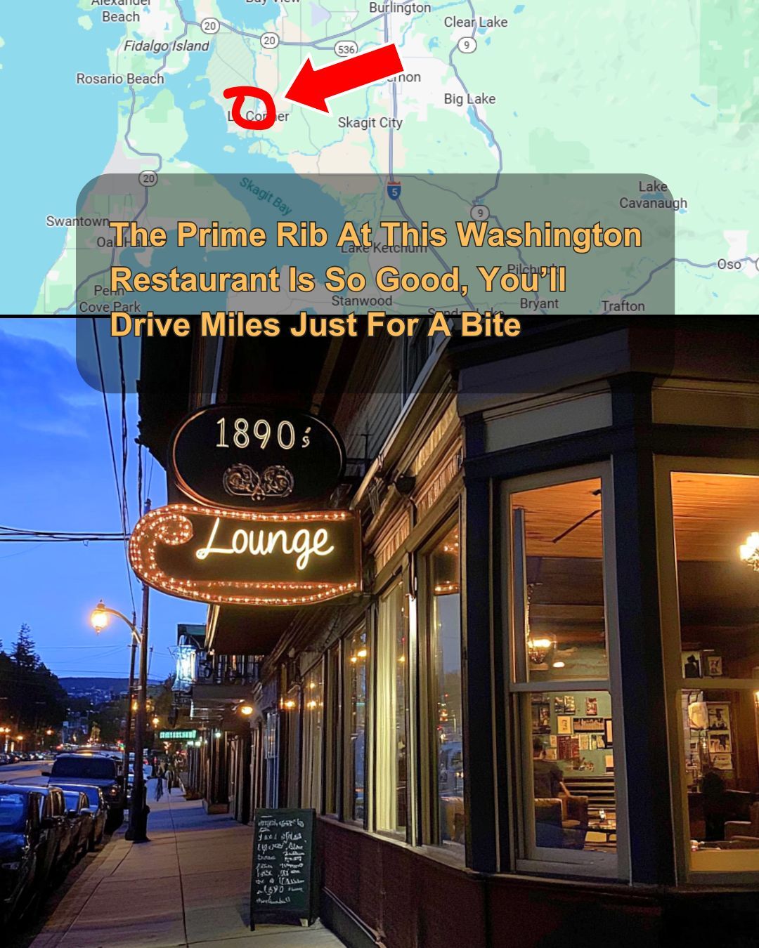 Washington - This prime rib is so good, you’ll drive just to eat it ...