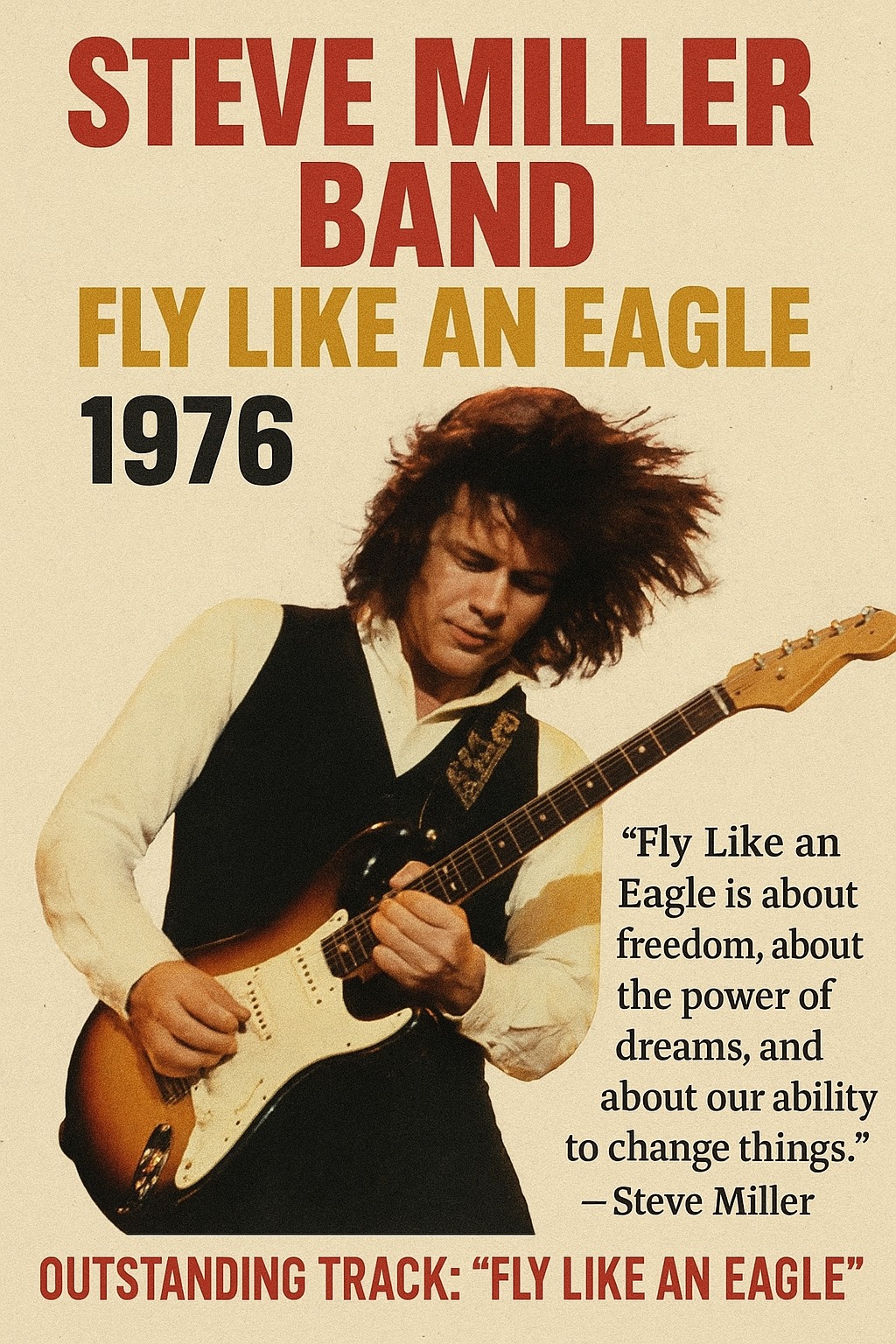Steve Miller Band's Fly Like An Eagle, a classic rock song