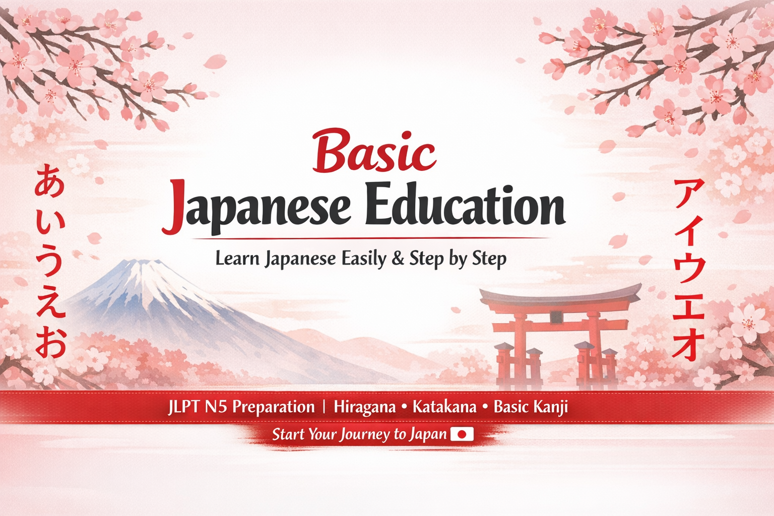 Basic Japanese Education