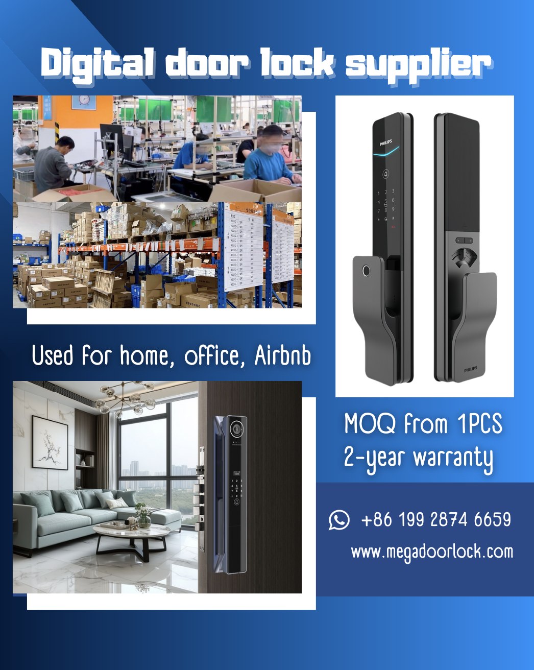 Mega - Digital Door Locks Supplier | Shenzhen