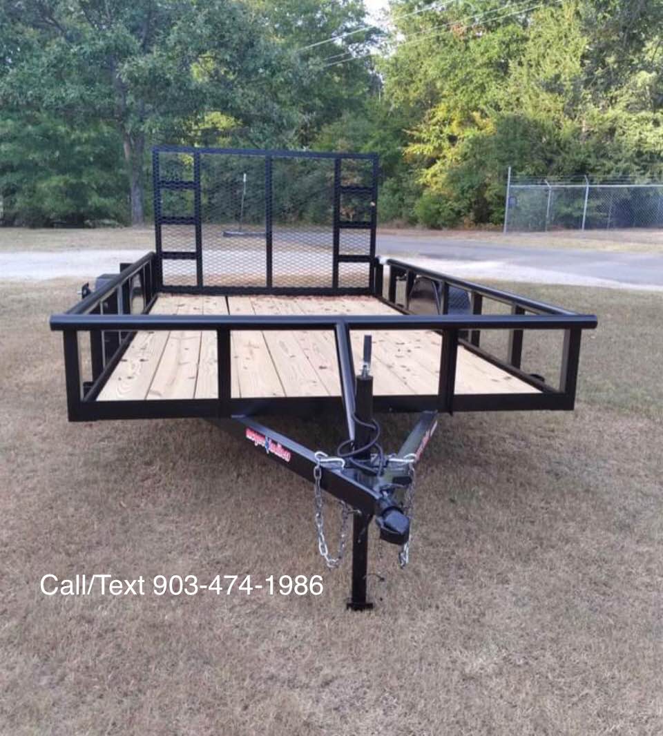 2025 New McGee 14x83 Pipe Top ramp gate utility trailer - Trailers ...