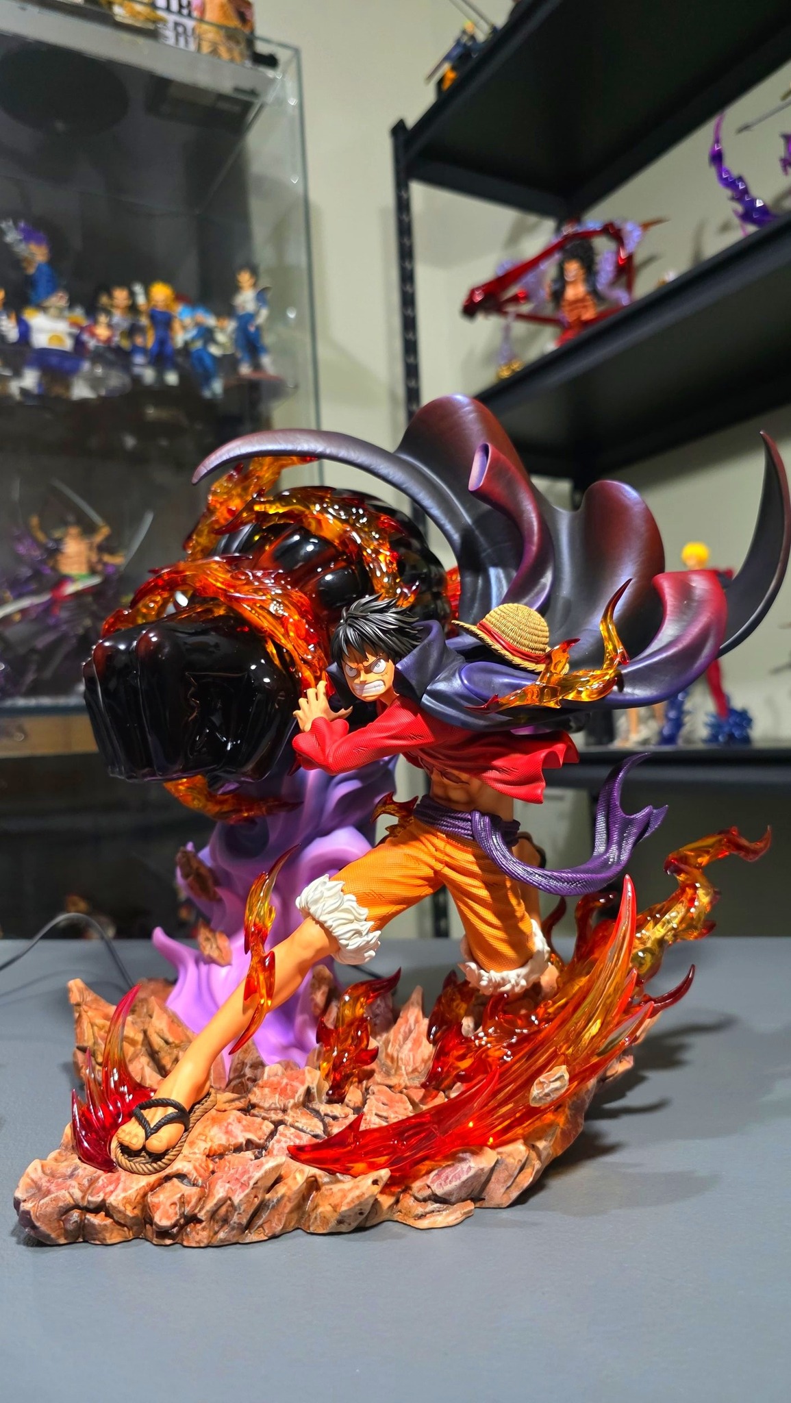 Tensei - LX Studio LUFFY Red Roc with LED | Facebook