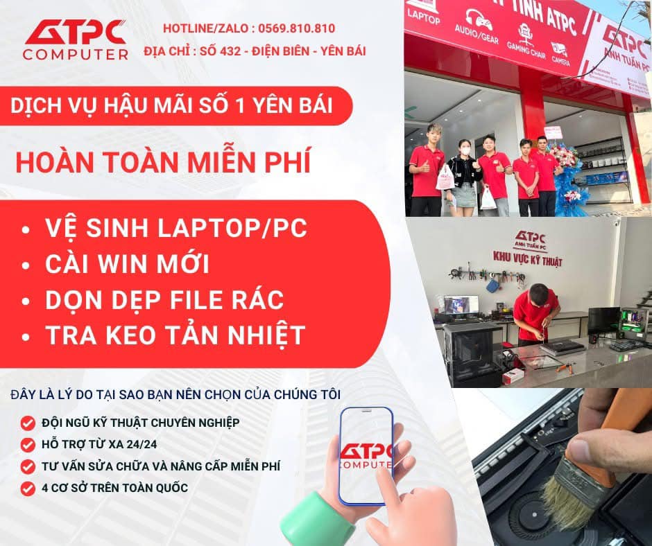 Máy - 🔥 ATPC COMPUTER đã có mặt tại TP.YÊN BÁI 🔥 👉 KHAI TRƯƠNG – ƯU ĐÃI ...