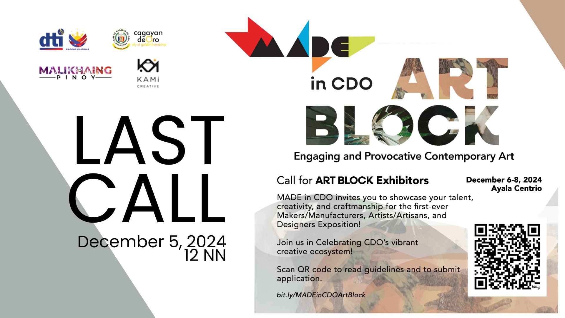 LAST CALLl for... - Cagayan de Oro City Information Office