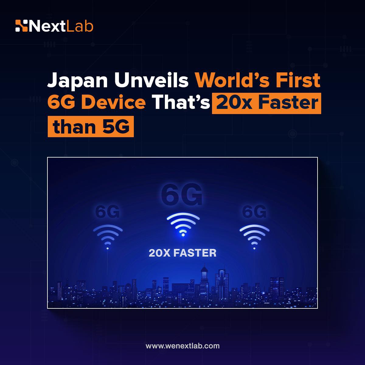 NextLab - Japanese companies just unveiled the world's first 6G device ...