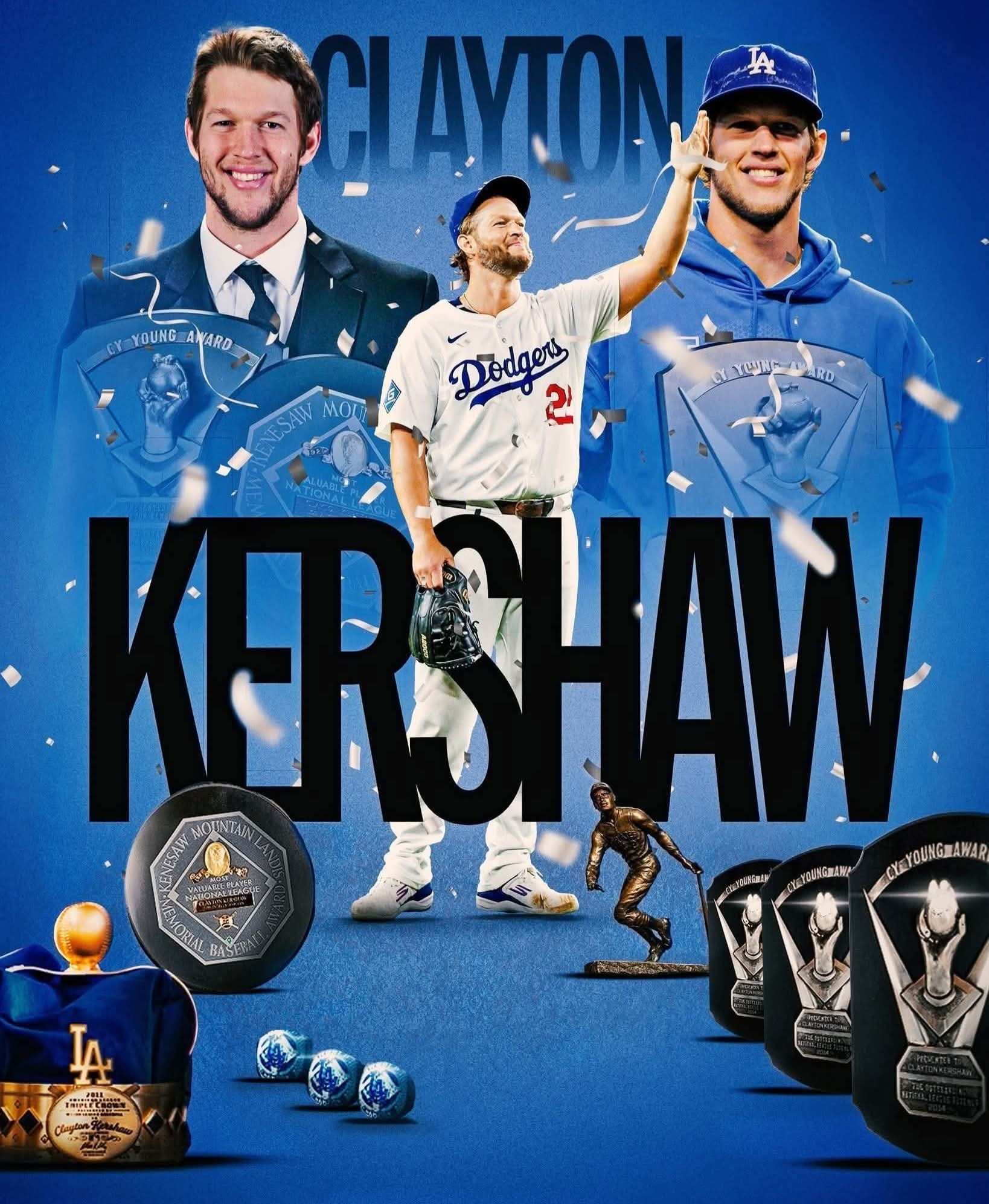 On this day in 2014, Clayton Kershaw was named NL MVP. Take a look