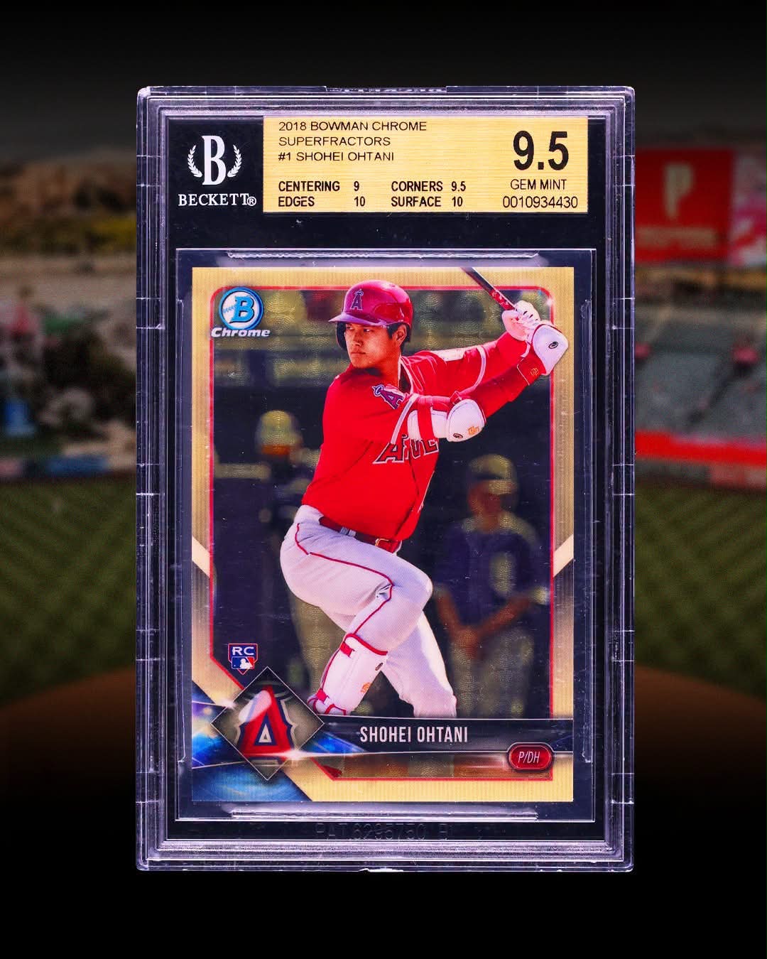 Adding 2018 Panini Diamond Kings Shohei Ohtani RC to collection