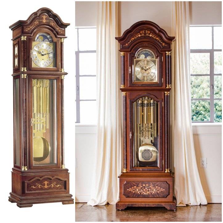 What is the estimated value of a Franz Hermle model 1054