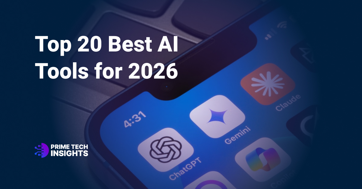 Prime - 🚀 Top 20 Best AI Tools for 2026 – Ultimate Guide AI in 2026 isn ...