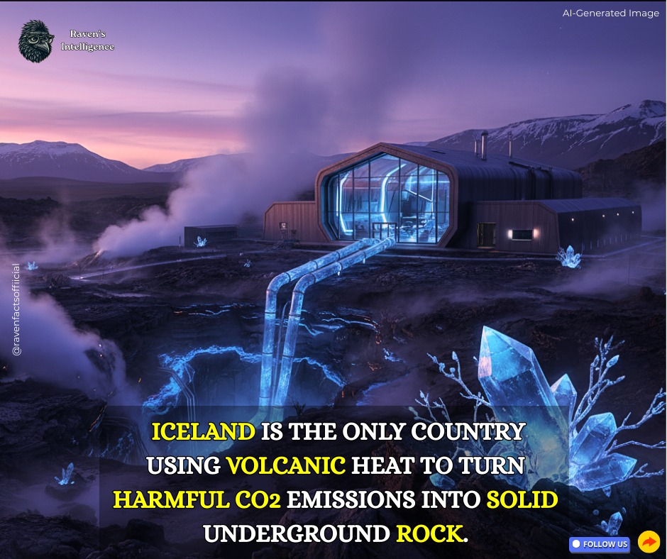 Raven - Iceland is leading a global environmental revolution using its ...