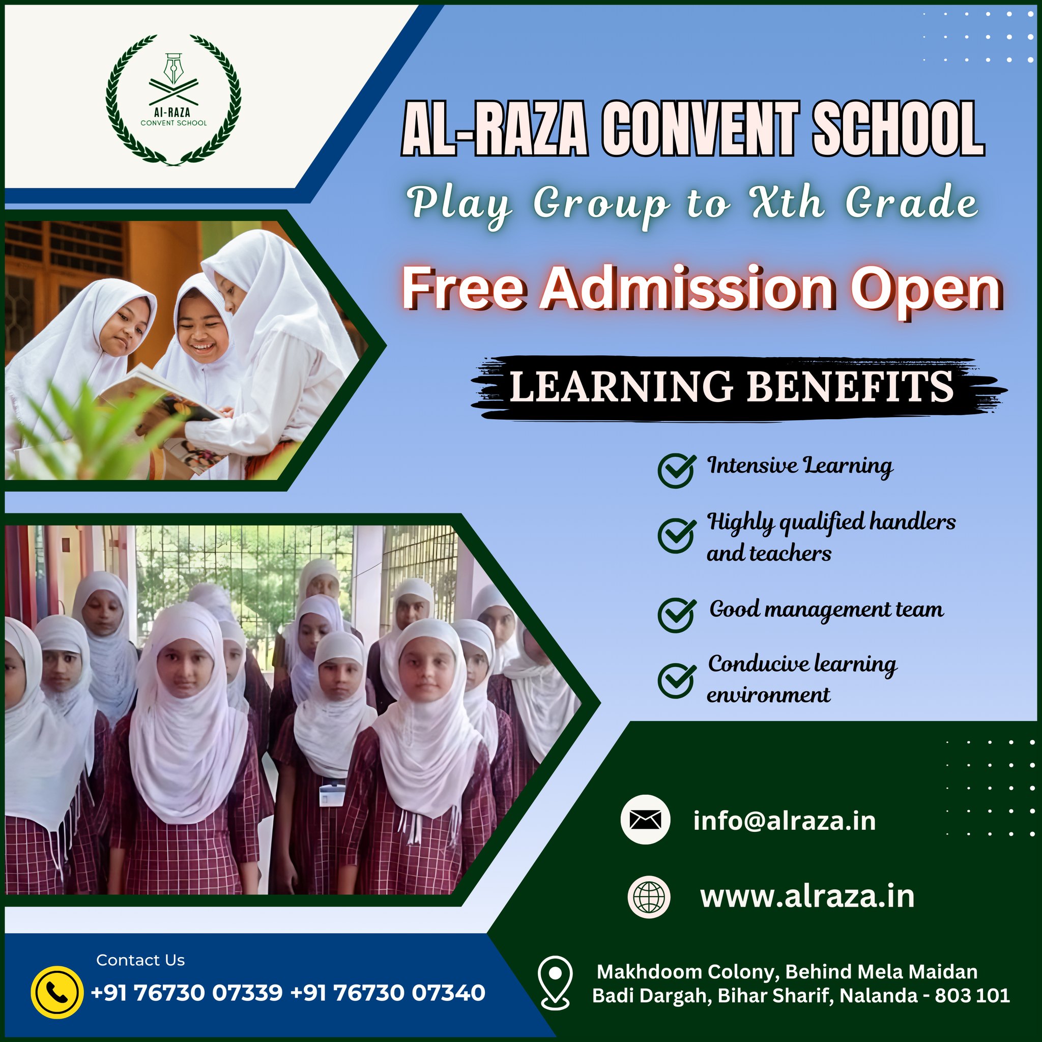Al-Raza Convent School | Bihar Sharif