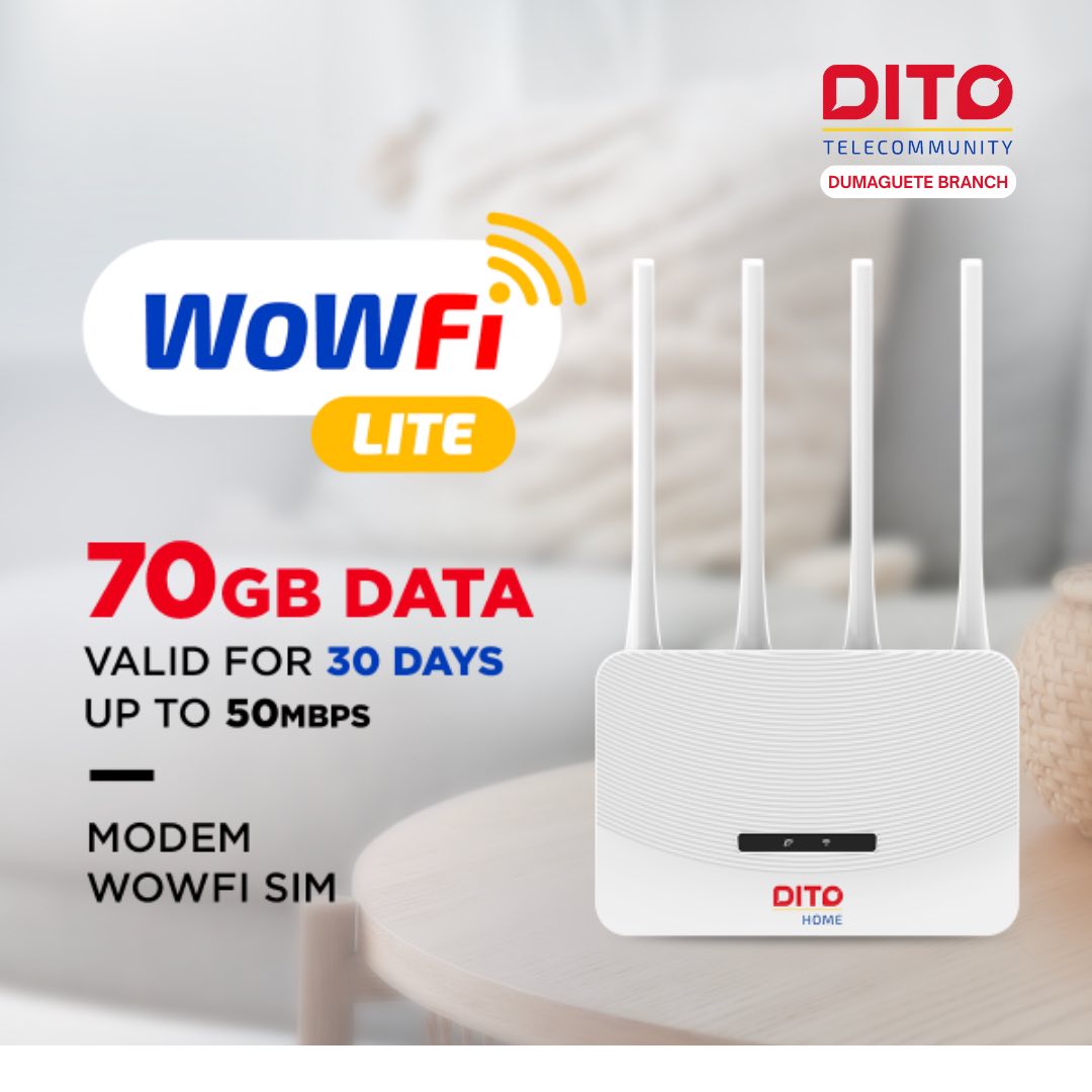 DITO Telecommunity Dumaguete | Dumaguete City