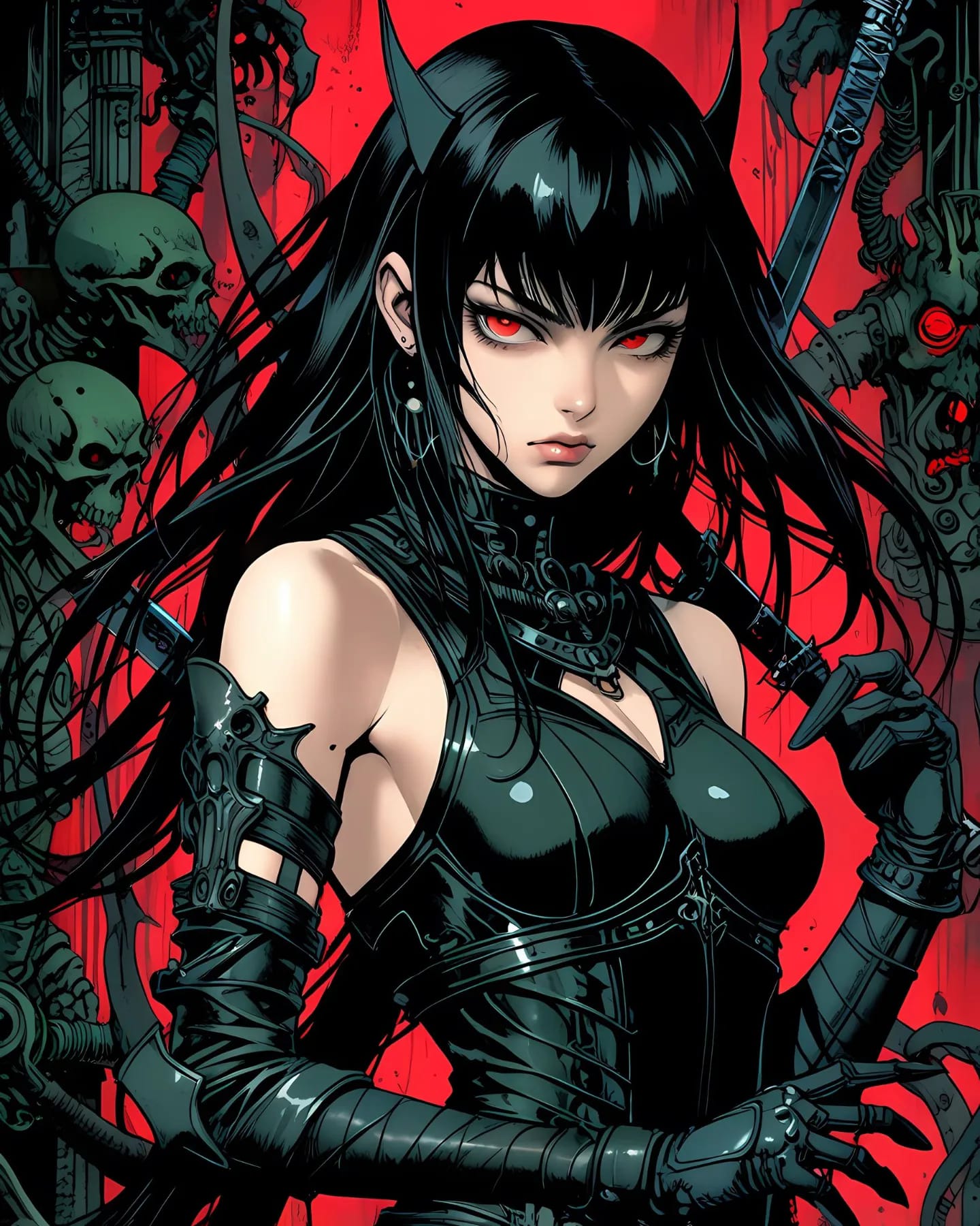 Introducing Dark Lilith diamond art kit by Diamond Art Club