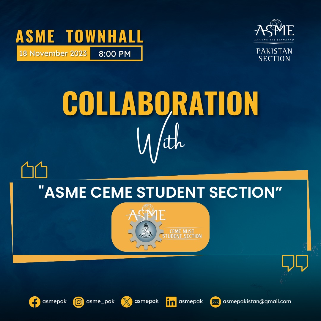 Get ready for a... - ASME Pakistan Professional Section | Facebook