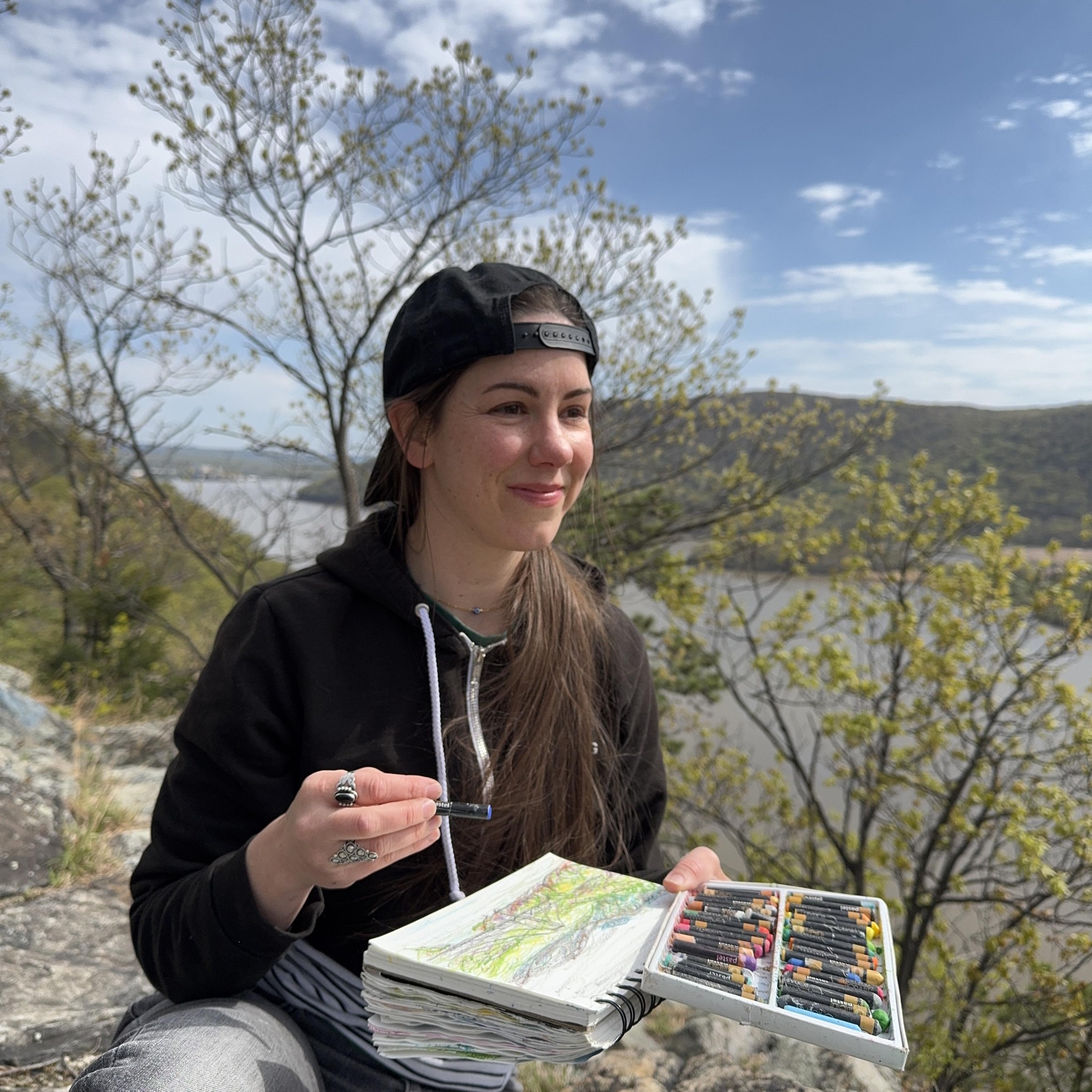 Hudson Valley NY, you are so special! 🥹🏞️💖🚞🌝🫶🏻 #breakneckridge # ...