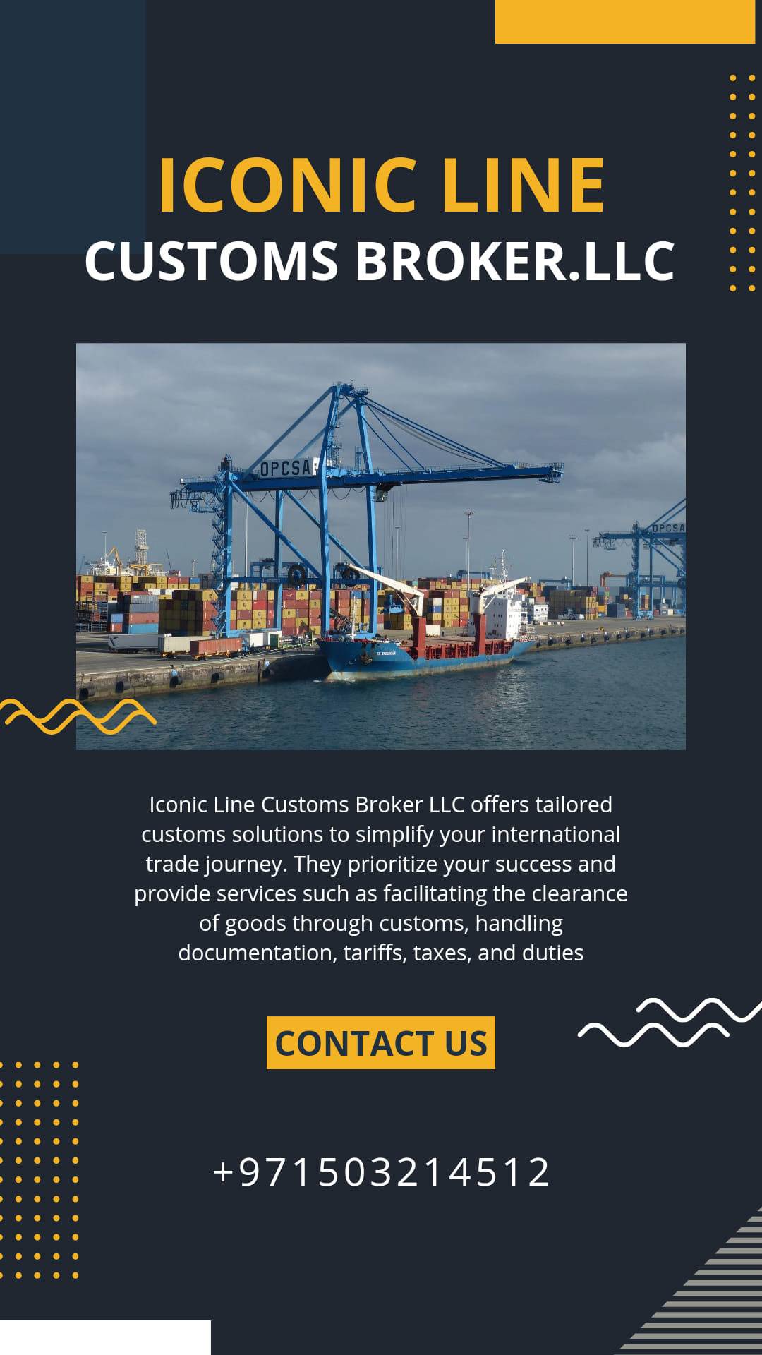 Iconic Group - 🚚 **Iconic Line Customs Broker - Your...